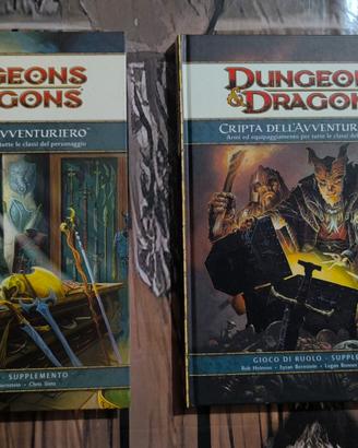D&D4 Manuali Cripta dell Avventuriero 1 e 2
