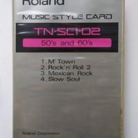 Roland music style card tn-sc1-02