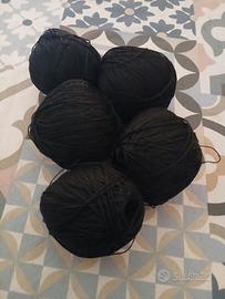 5 gomitoli in cotone Egitto Makò