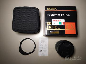 Sigma 10-20mm F4-5.6 EX DC Attacco Nikon AF D
