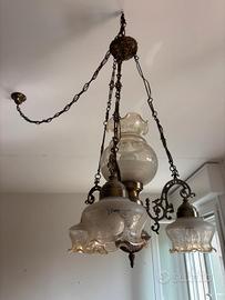 lampadario vintage 