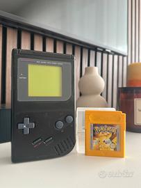 Nintendo game boy + pokemon giallo ita