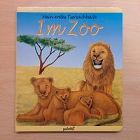 Libro per bambini Im Zoo lingua tedesca Paletti