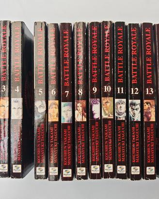 Battle Royal fumetti completo italiano