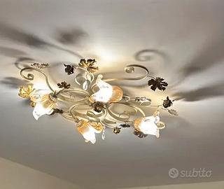 Due lampadari piu due applique