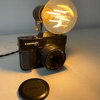 Lampada Macchina Fotografica Vintage Canomatic
