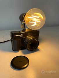 Lampada Macchina Fotografica Vintage Canomatic