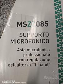 asta microfono supporto pavimento