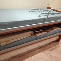 Letto multifunzionale in legno per ragazzi