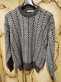 Maglione grigio da uomo Burberry taglia 52