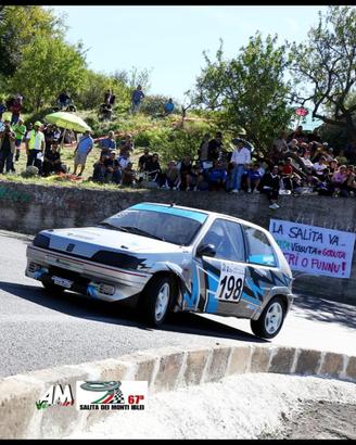 Peugeot 106 rally RS1004 + Carrello Effeci 