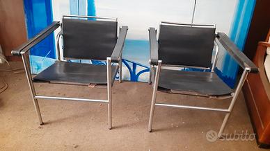 ✨ Coppia di poltroncine LC1 – Icone del design ✨