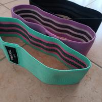 Fasce omeril per esercizio fisico.