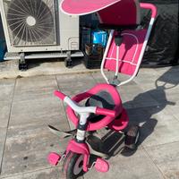 triciclo smoby rosa