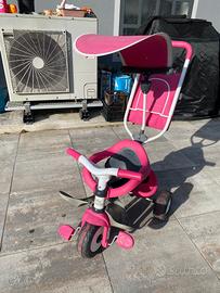 triciclo smoby rosa