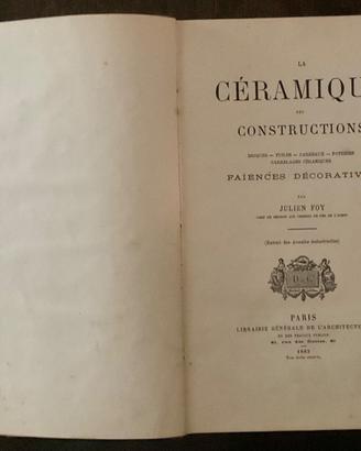 La Ceramique des Constructions Julien Foy 1883