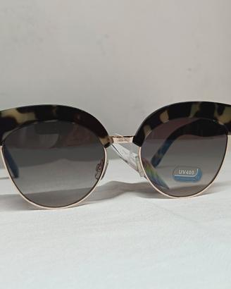 Occhiali da Sole Donna Cat-Eye Tartarugati 