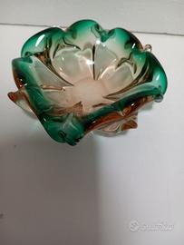 Posacenere vetro Murano multicolor anni 60/70