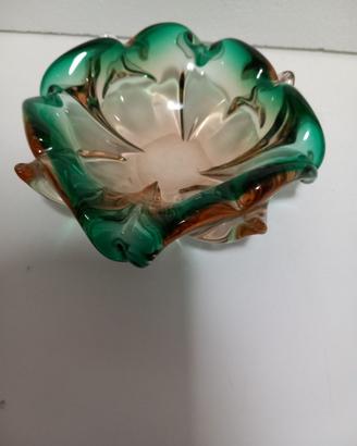 Posacenere vetro Murano multicolor anni 60/70