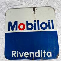 INSEGNA VINTAGE MOBILOIL