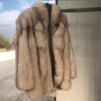 Pelliccia volpe argentata