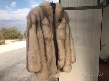 Pelliccia volpe argentata