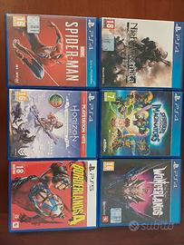 Lotto giochi PS5