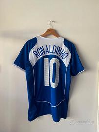 Maglietta Brasile 2004/2006 Ronaldinho Mondiale