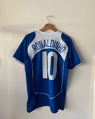 Maglietta Brasile 2004/2006 Ronaldinho Mondiale