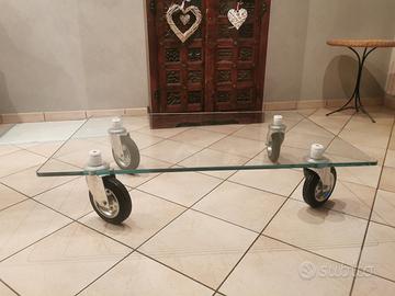 TAVOLINO  IN VETRO TEMPERATO