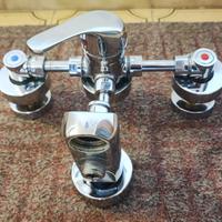 Miscelatore vasca Carlo Poletti cromato con attacc