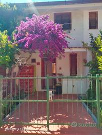 Villetta a schiera su due livelli con giardino