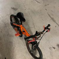 Bicicletta bambino 3-6 anni - Btwin-  arancione