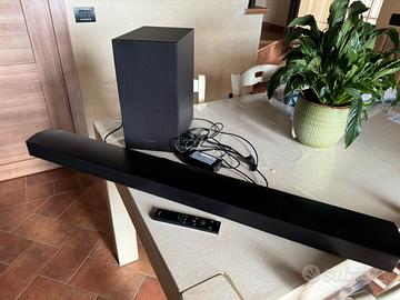 soundbar e subwoofer Samsung