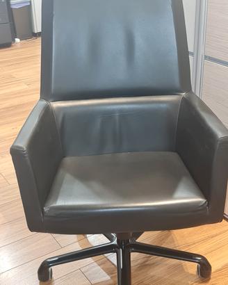 seduta ufficio direzionale in pelle