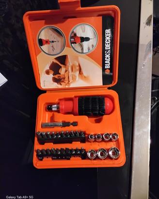 SET PICCOLI UTENSILI FAI DA TE BLACK & DECKER/PARK