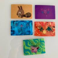 Lotto Pokemon carte lenticolari 3 D Kellogs