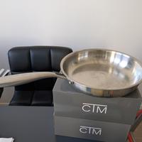 Padella in acciaio inox 18/10 