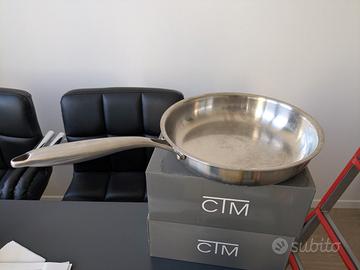 Padella in acciaio inox 18/10 