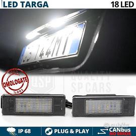 2 Placchette LED Luci TARGA LED PER NISSAN PULSAR
