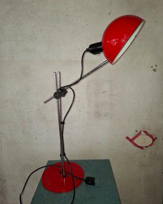 Lampada da tavolo Gammalux rossa