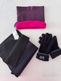 Set sportivo Invernale Guanti e Scaldacollo
