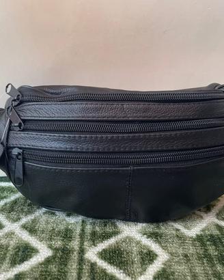 Marsupio in vera pelle