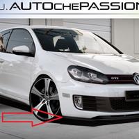 Splitter Spoiler anteriore per VW Golf VI GTI