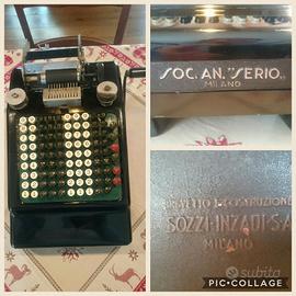 Calcolatrice meccanica Serio Sozzi Inzadi