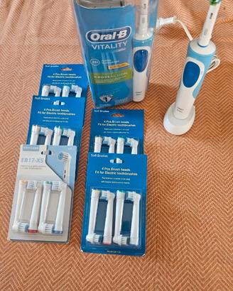 Spazzolini elettrici Oral-B Vitality con testine