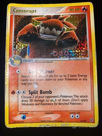 Camerupt Reverse Holo Stamped (DX 4) - 4/107 - EX