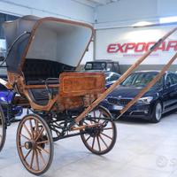 Carrozza cavalli singolo/pariglia Dottorina NUOVA