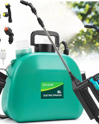 SYLSTAR Pompa Irroratrice a Batteria 8L