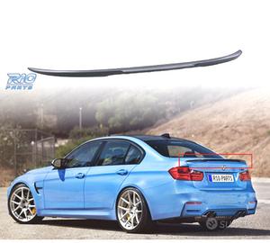 SPOILER ALETTONE BMW F30 F80 LOOK M3 NERO LUCIDO